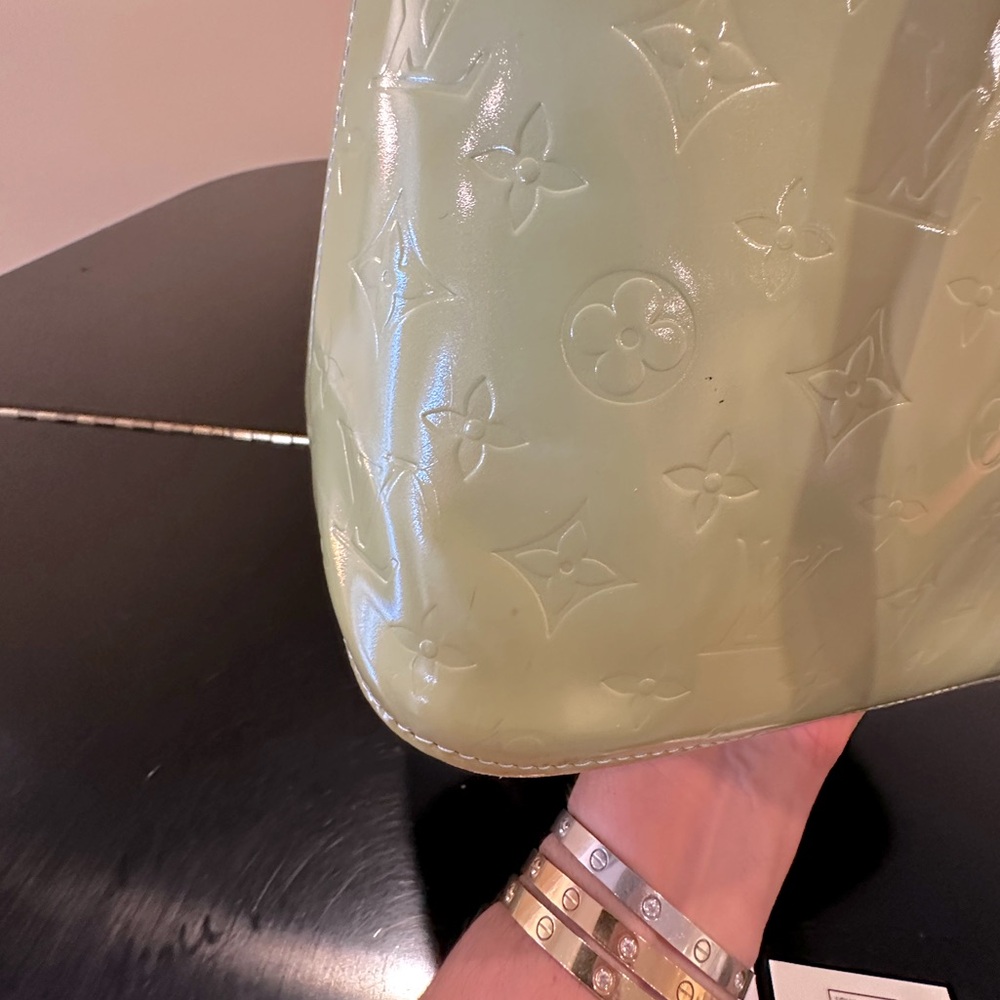 Louis Vuitton RARE Vintage Retro Luxury Minimalist Authentic Vernis Houston Bag - Picture 16 of 17